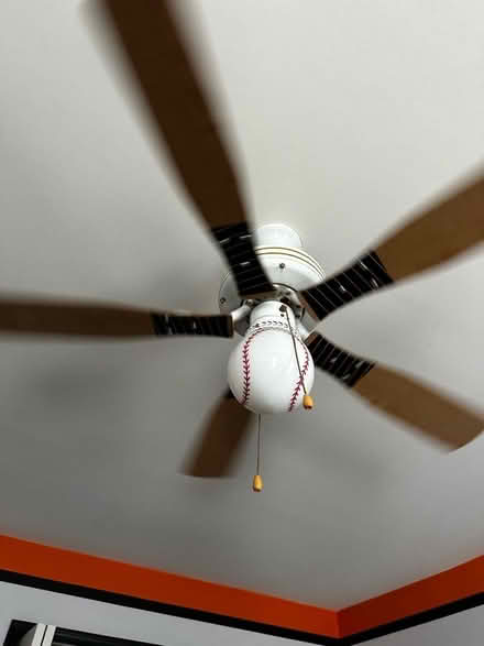 Photo of free Kids Ceiling fan/ baseball (Frederick 21703) #1