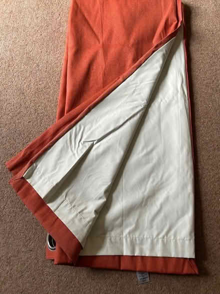 Photo of free Pair of used Dunelm blackout curtains (Hayfield SK22) #3