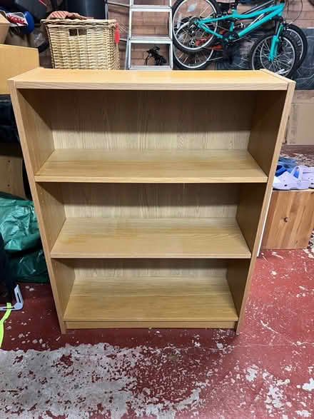 Photo of free Ikea oak book case (Gosforth NE3) #2