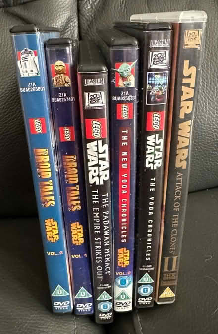 Photo of free Star Wars DVDs (Eton Wick, SL4) #1
