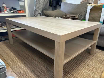 Photo of free Large light ikea coffee table (GU15) #1