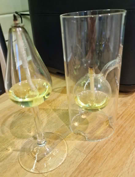 Photo of free Glass citronella oil lamps (Cheam SM3) #1