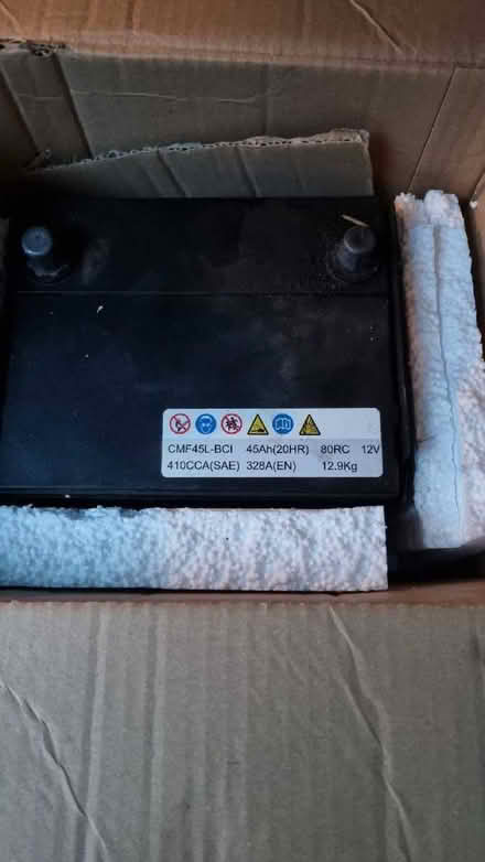 Photo of free Car Battery CMF45-BCI, 45Ah, With 70% Health Remaining (Aston S26) #1