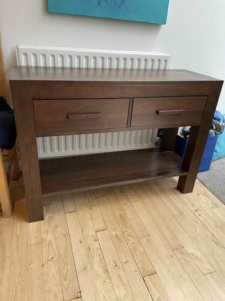Photo of free Solid dark wood console table (Putney, SW15) #2