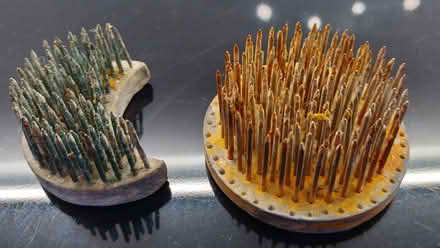 Photo of free 2 x Vintage flower frogs / Kenzan (Newbury Racecourse RG14) #1