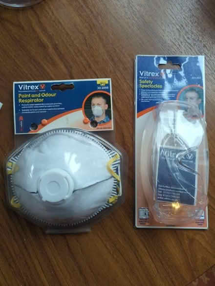 Photo of free Safety mask and goggles (Lawley TF4) #1