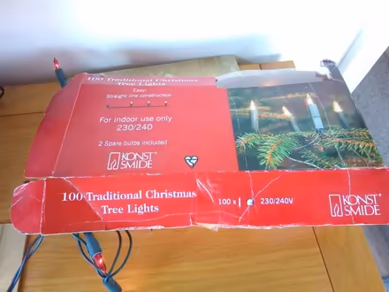 Photo of free Traditional Christmas lights, bulb type, mains powered. Wor. (Yeolmbridge PL15) #1