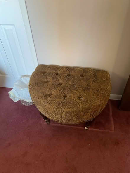 Photo of free Oversized chair and ottoman (Dover drive, Boulder) #1