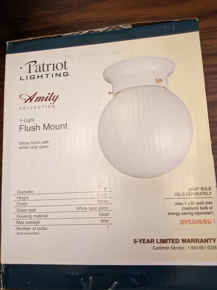 Photo of free Ceiling light (Madison West of Downtown) #1