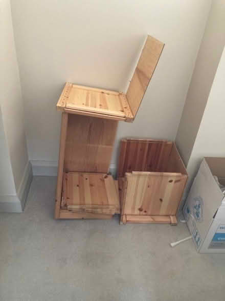 Photo of free Two sets of wooden shelves (Heale TA10) #4