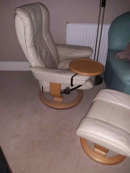 Photo of free Reclining single chair with footstool (Mannings Heath RH13) #1