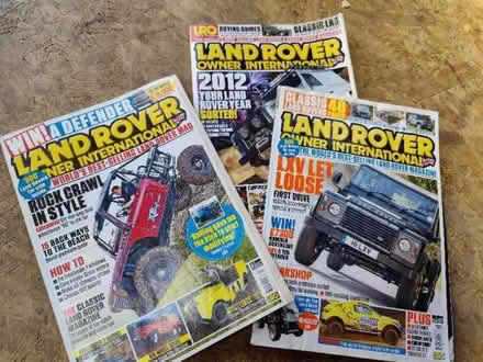 Photo of free Land rover Owner International Magazine Magazine - 3 off (Horfield BS7) #1