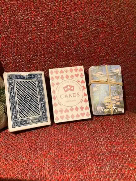 Photo of free 3 packs of playing cards (Boswall EH5) #1