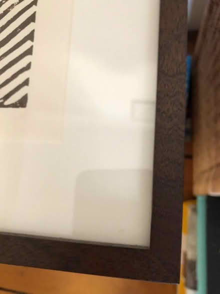 Photo of free Framed, original, lino cut print - tunneller (Canonbury N1) #1