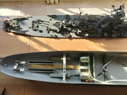 Photo of free Model warships designed for radio control. (Pickering YO18) #3