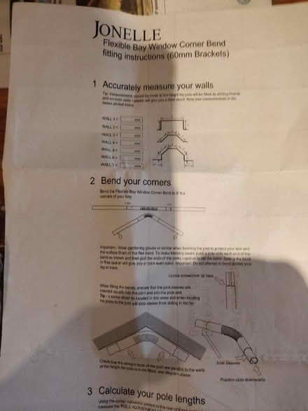 Photo of free Adjustable bay window curtain pole (East Finchley, N2) #3