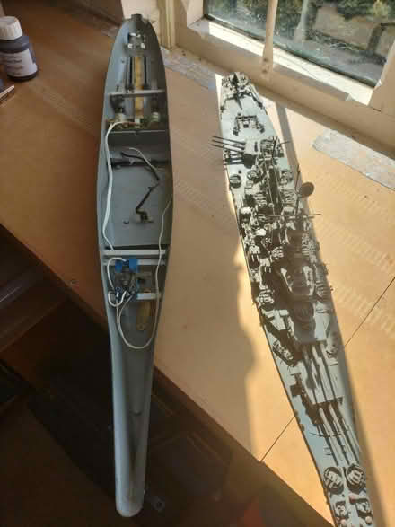 Photo of free Model warships designed for radio control. (Pickering YO18) #4