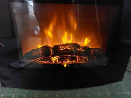 Photo of free Nice Electric Fire. With remote and instructions. (Mile Oak BN41) #1
