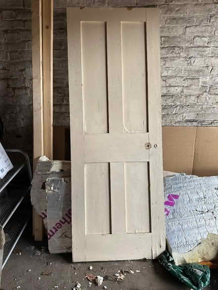 Photo of free Old Solid wood internal door (Bushey Village WD23) #2