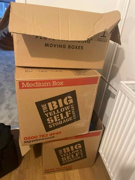 Photo of free Medium moving boxes (Tunbridge Wells) #1