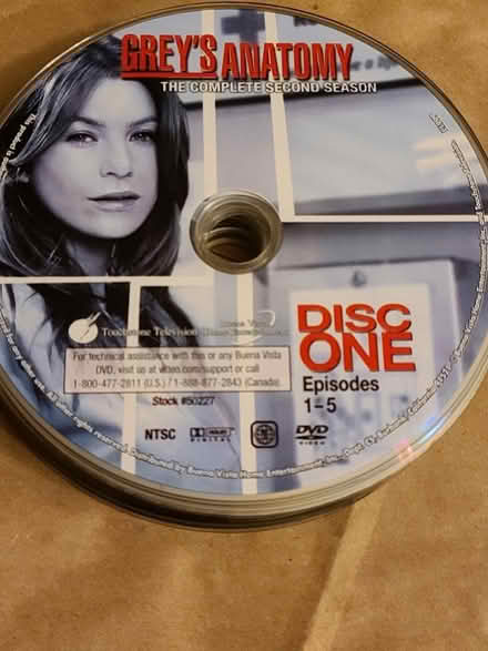 Photo of free DVD: Grey's Anatomy (Germantown) #1