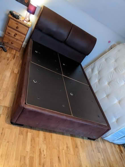 Photo of free Double bed and mattress (AB13) #4