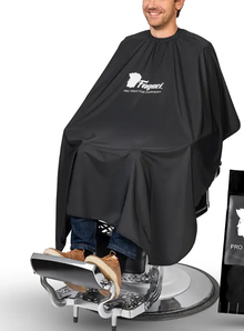 Photo of Barbers bib for haircuts (Bed Stuy) #1