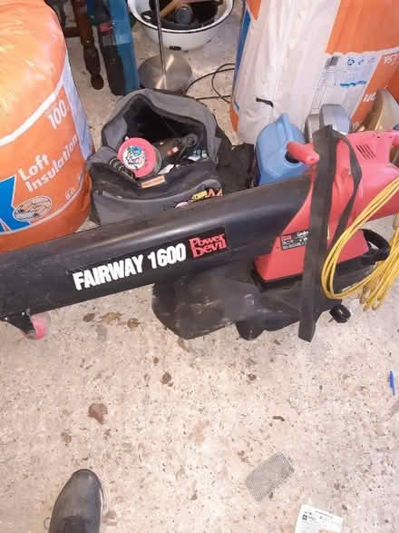 Photo of free Power Devil Fairway 1600 Blower Shedder VAC 240 Volt (Mannings Heath RH13) #1