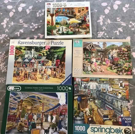 Photo of free Puzzles 1,000 piece x 5 (Carshalton SM5) #1
