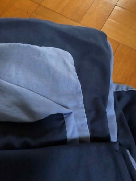 Photo of free Single duvet cover - light/dark blue (St Pauls Ward GU15) #1