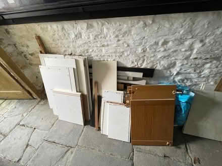 Photo of free Miscellaneous kitchen cabinet parts (Presteigne LD8) #1