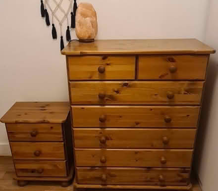 Photo of free Chest of Drawers and Bedside Drawers (Abbeyhill EH7) #1