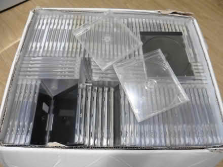 Photo of free Box of empty cd cases. (Bedford Centre MK40) #1