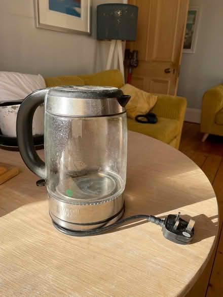 Photo of free Clear glass kettle (Comely bank EH4) #1
