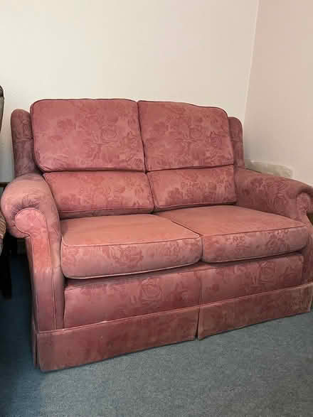 Photo of free 2 seater sofa (Kirby Muxloe) #1