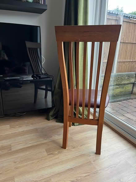 Photo of free Dining chairs x 6 in total (Lapal, Halesowen, B62) #3