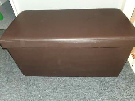Photo of free Brown ottoman (Slade green erith kent) #1