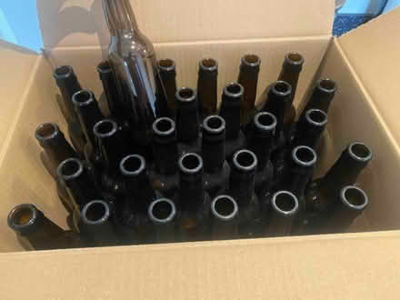 Photo of free 30 empty glass bottles (Earls Court SW5) #1