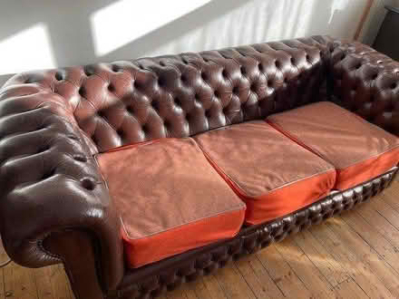 Photo of free Chesterfield style sofa (Bramley LS13) #2