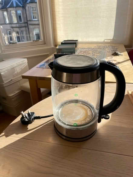 Photo of free Clear glass kettle (Comely bank EH4) #2
