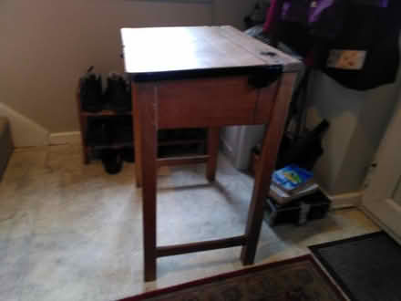 Photo of free Old style school desk. (Amber Valley DE56) #4