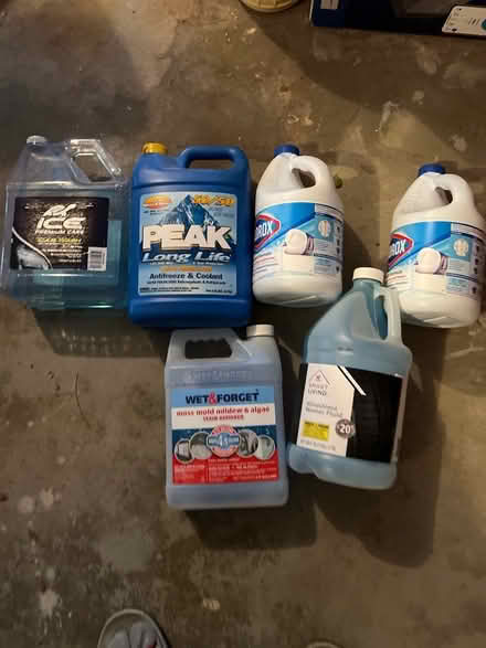 Photo of free Clorox, car wash, antifreeze (Ballpond area) #1