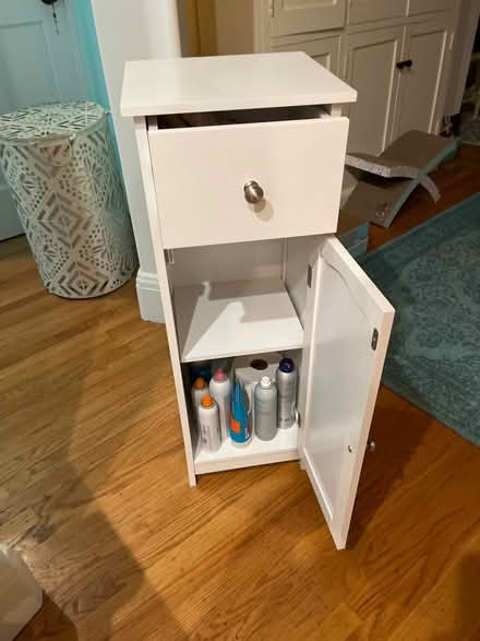 Photo of free Bathroom storage unit (Lake Merritt) #2