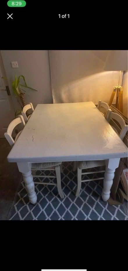 Photo of free Farmhouse style table and 4 chairs (Woking chobham) #1