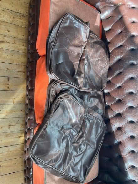 Photo of free Chesterfield style sofa (Bramley LS13) #3