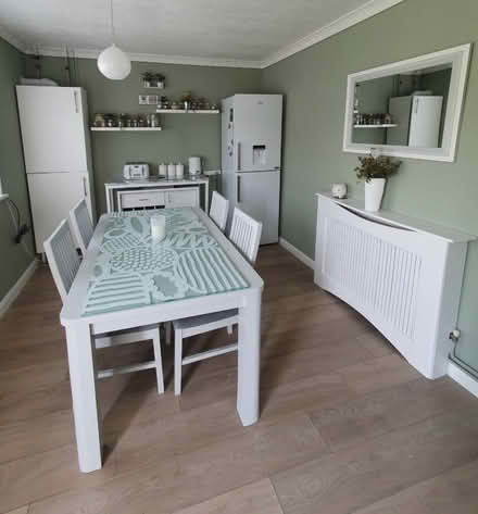 Photo of free Table & 4 chairs (Slade green erith kent) #1