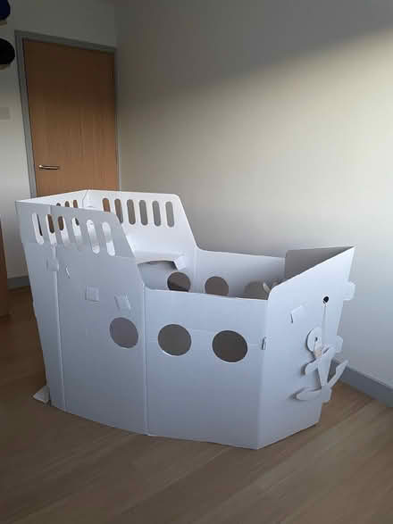 Photo of free Small kids Cardboard Pirate Ship (Guildford GU2) #1