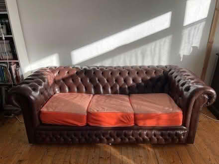 Photo of free Chesterfield style sofa (Bramley LS13) #4