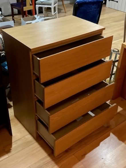 Photo of free IKEA four drawer unit (Heale TA10) #1