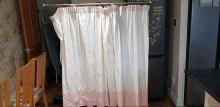 Photo of free Curtains, Pole and Rug (Loughborough LE11) #1